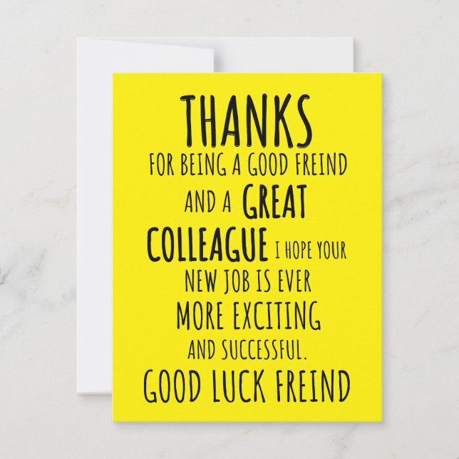 Cartes Pour Fêtes Annuelles félicitations, nouvel emploi, promotion, diplômé (Devant)