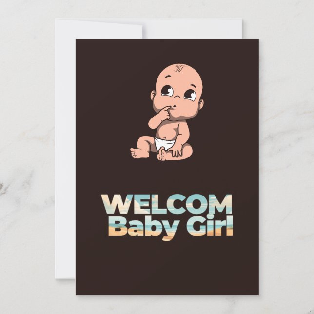 Cartes Pour Fêtes Annuelles félicitations pour naissance (Devant)