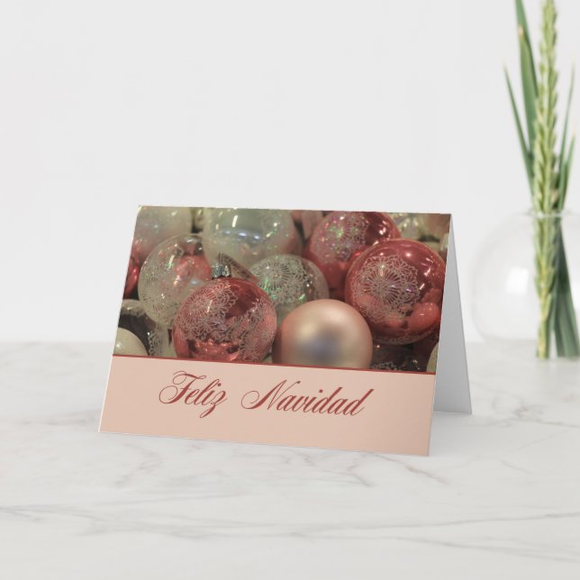 Cartes Pour Fêtes Annuelles Feliz Navidad (Devant)
