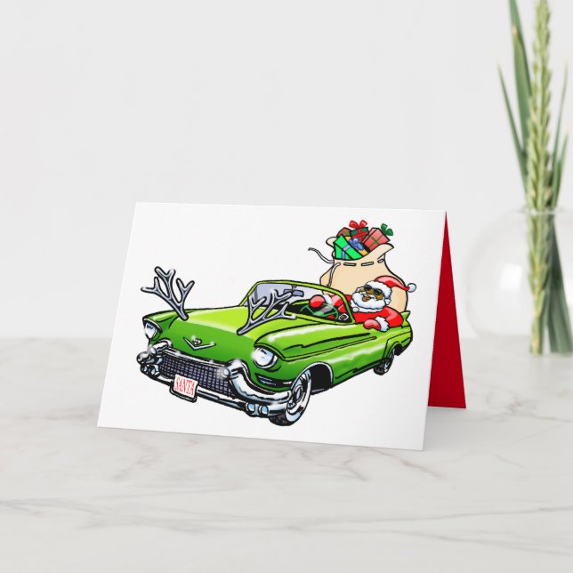 Cartes Pour Fêtes Annuelles Feliz Navidad ! (Devant)