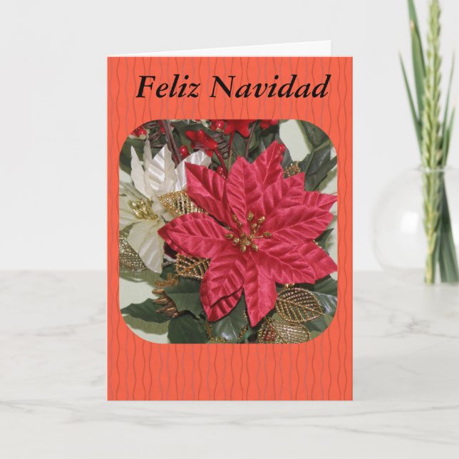 Cartes Pour Fêtes Annuelles Feliz Navidad-11 (Devant)