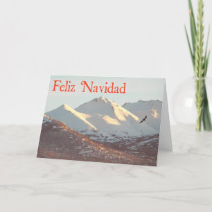 Cartes Pour Fêtes Annuelles Feliz Navidad - Aigle d'hiver