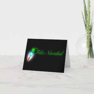 Cartes Pour Fêtes Annuelles Feliz Navidad Boricua Xmas