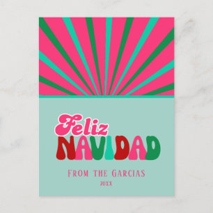 Cartes Pour Fêtes Annuelles Feliz Navidad - Photo personnalisée