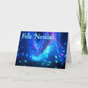 Cartes Pour Fêtes Annuelles Feliz Navidad - Qaanaaq - Lumières du Nord