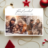 Feliz Navidad Spanish Christmas Photo Collage