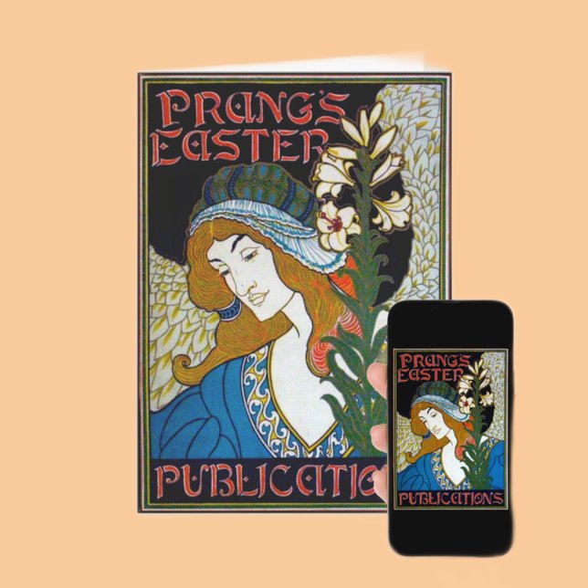 Cartes Pour Fêtes Annuelles Femme avec Lily (Créateur téléchargé)