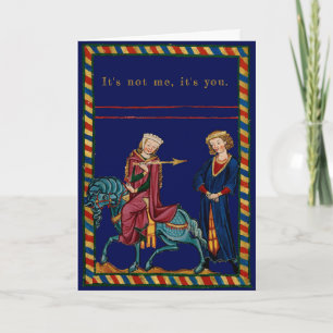 Cartes Pour Fêtes Annuelles Femme, Man, Spear : Personnalisable