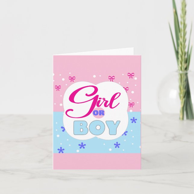 Cartes Pour Fêtes Annuelles Femme ou garçon (Devant)