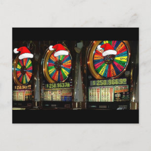 Cartes Pour Fêtes Annuelles Fentes de Noël à Las Vegas