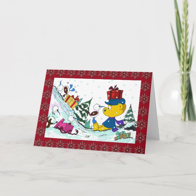 Cartes Pour Fêtes Annuelles Ferald | Noël (Devant)