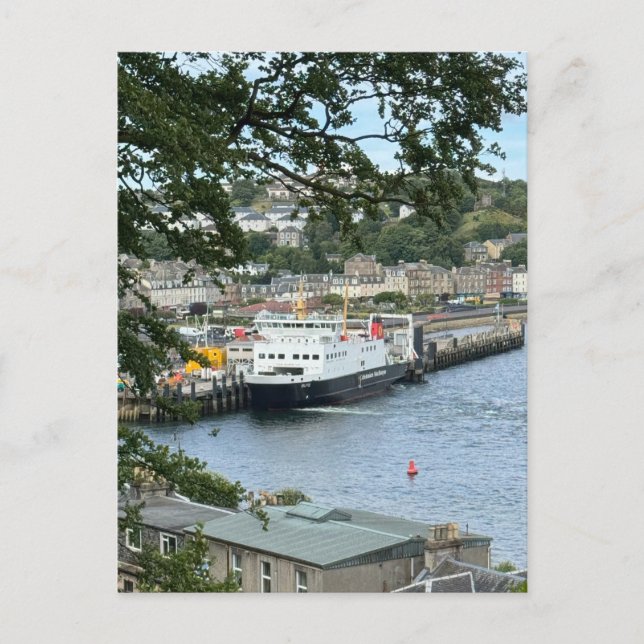 Cartes Pour Fêtes Annuelles Ferry Calmac à Rothesay, île de Bute, Écosse (Devant)