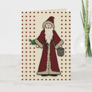 Cartes Pour Fêtes Annuelles Festin de Saint-Nicolas, Espagnol, St Nick