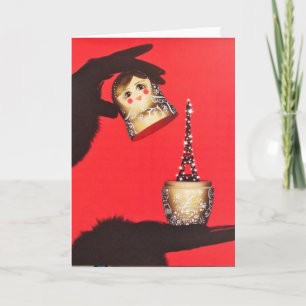 Cartes Pour Fêtes Annuelles Festin du monde sur l'aller