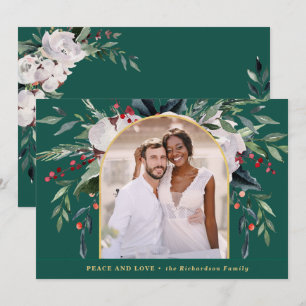 Cartes Pour Fêtes Annuelles Festive Bounty Végétation et baies Une photo
