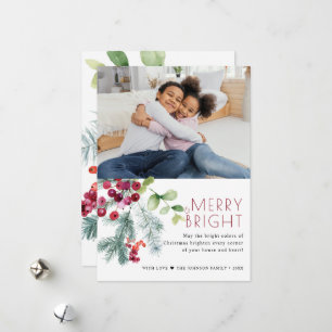 Cartes Pour Fêtes Annuelles Festive Noël vert photo