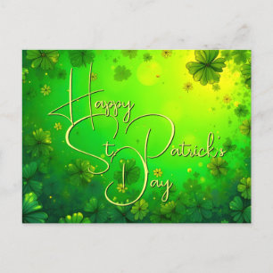 Cartes Pour Fêtes Annuelles Festive St. Patrick's Day Greys