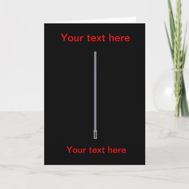 Cartes Pour Fêtes Annuelles Festivus heureux ajoutent votre propre texte à (Devant)