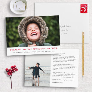 Cartes Pour Fêtes Annuelles Fête Célébrée, Salutations Tardives Cette Année