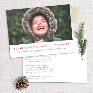 Cartes Pour Fêtes Annuelles Fête Célébrée, Salutations Tardives Cette Année