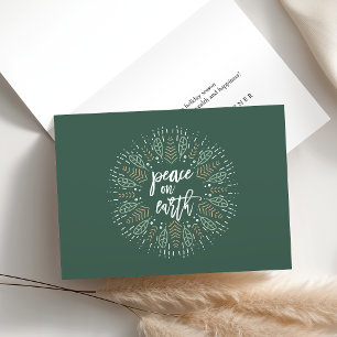 Cartes Pour Fêtes Annuelles Fête de la paix sur Terre