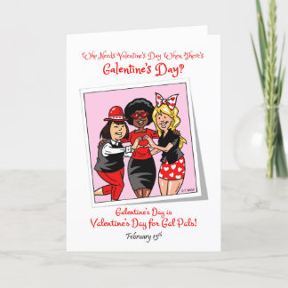 Cartes Pour Fêtes Annuelles Fête de la Saint-Galentin 13 févr. Gal Pals célèbr