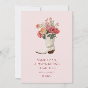 Cartes Pour Fêtes Annuelles Fête de la Saint-Valentin entre copines Cowgirl oc
