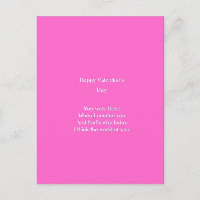 Cartes Pour Fêtes Annuelles Fête de maman et papa valentine (Devant)