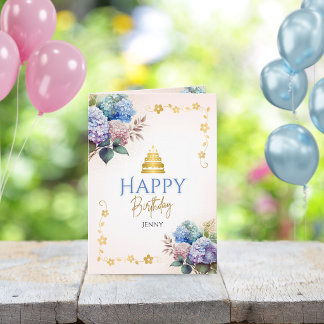 Cartes Pour Fêtes Annuelles Fête de Noël chrétienne florale vintage élégante