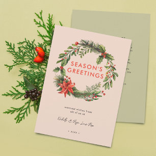 Cartes Pour Fêtes Annuelles Fête de Noël d'affaires