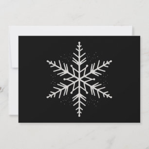 Cartes Pour Fêtes Annuelles Fête de Noël Flocon de Neige Cadeau d'Hiver