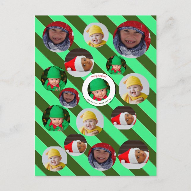 Cartes Pour Fêtes Annuelles Fête de Noël 🎄 photo personnalisée (Devant)