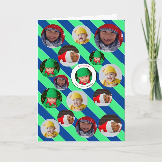 Cartes Pour Fêtes Annuelles Fête de Noël 🎄 photo personnalisée (Devant)