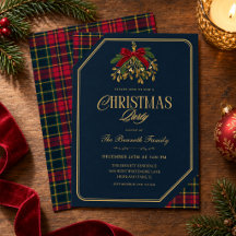 Fête de Noël Tartan Plaid Rouge à Ruban