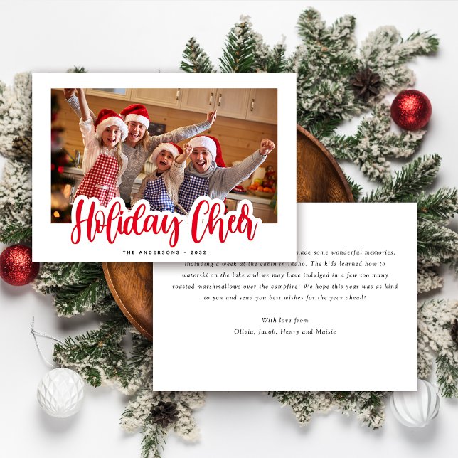 Cartes Pour Fêtes Annuelles Fête de Noël Typographie (Créateur téléchargé)
