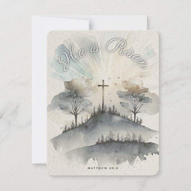 Cartes Pour Fêtes Annuelles Fête de Pâques (Devant)