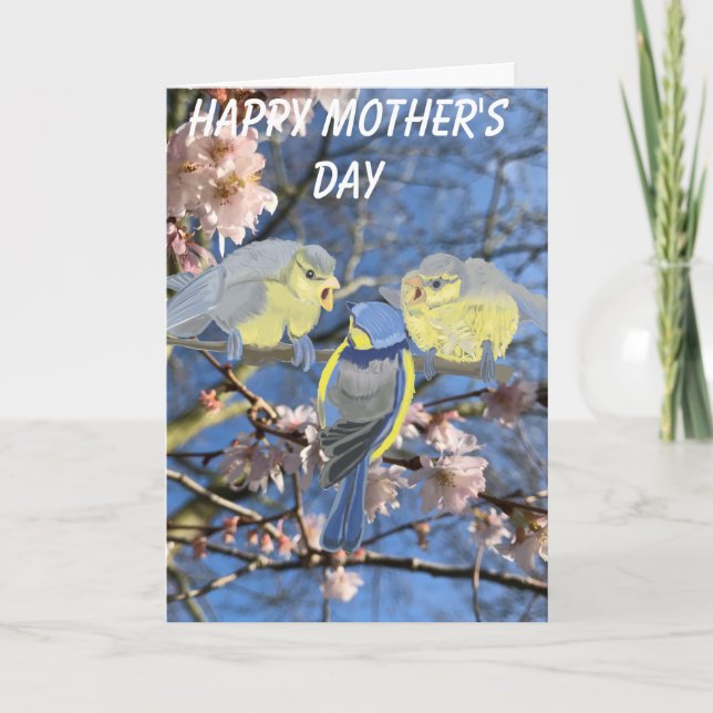 Cartes Pour Fêtes Annuelles Fête des Mères et des Bébés (Devant)