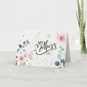 Cartes Pour Fêtes Annuelles Fête des Mères Proverbes 31 Bible Verse Rose Flora