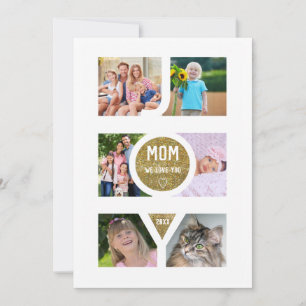 Cartes Pour Fêtes Annuelles Fête des Mères Unique Salutations Photos de famill