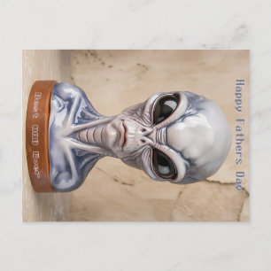 Cartes Pour Fêtes Annuelles Fête des pères Alien