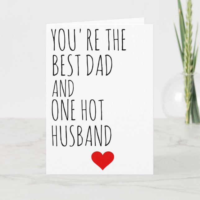 Cartes Pour Fêtes Annuelles Fête des pères BOYFRIEND MARI FUNNY POUR LUI (Devant)