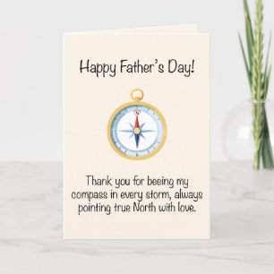 Cartes Pour Fêtes Annuelles Fête des Pères réfléchie