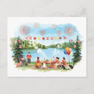 Cartes Pour Fêtes Annuelles Fête du Canada