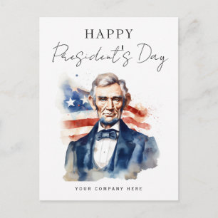 Cartes Pour Fêtes Annuelles Fête du Président Abraham Lincoln Business