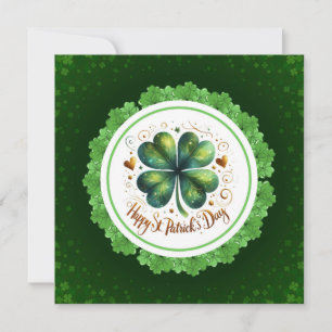 Cartes Pour Fêtes Annuelles Fête du shamrock
