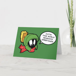 Cartes Pour Fêtes Annuelles Fête "Outthis World" MARVIN MARTIAN™