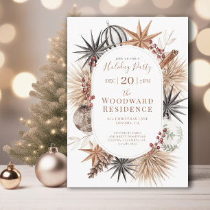 Cartes Pour Fêtes Annuelles Fête Russe Pine Star Garland