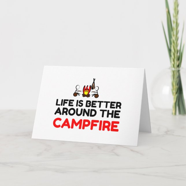 Cartes Pour Fêtes Annuelles Feu (Devant)