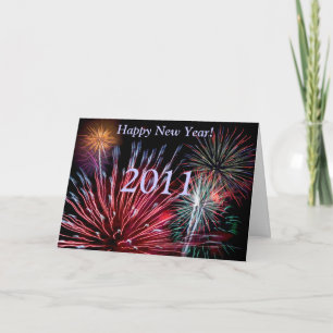 Cartes Pour Fêtes Annuelles Feu d'artifice, Bonne année !, 2013