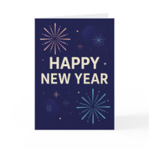 Feu d'artifice de célébration Bold Navy Gold 2026